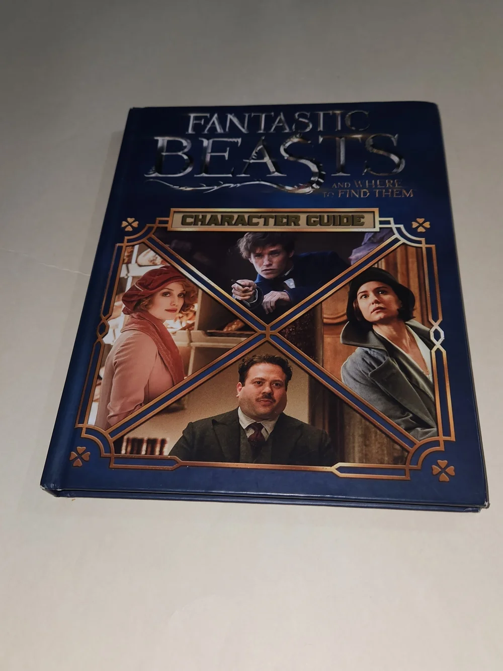 Scholastic Fantastic Beasts Character Guide - Navy Blue Cover